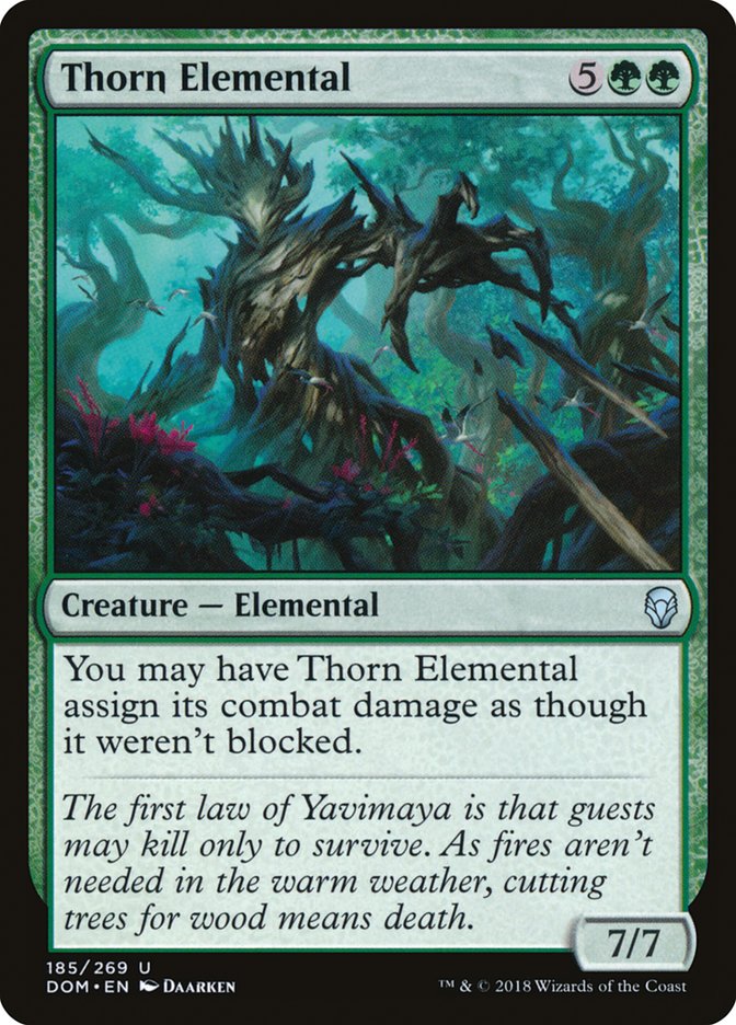 Thorn Elemental [Dominaria] | The CG Realm