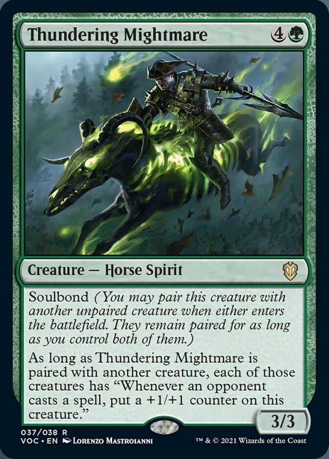 Thundering Mightmare [Innistrad: Crimson Vow Commander] | The CG Realm