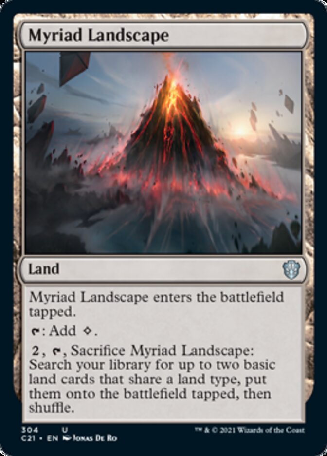 Myriad Landscape [Commander 2021] | The CG Realm