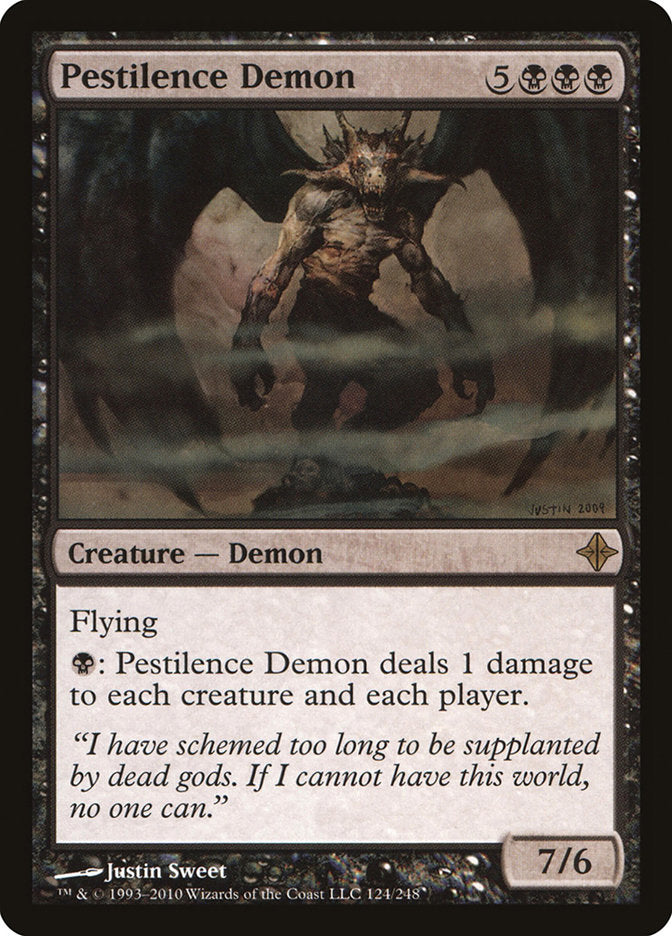 Pestilence Demon [Rise of the Eldrazi] | The CG Realm