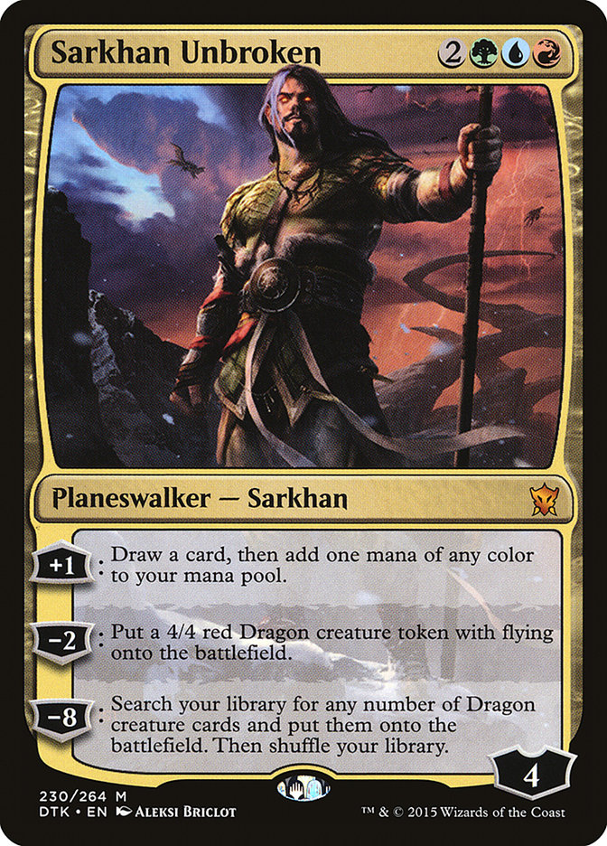 Sarkhan Unbroken [Dragons of Tarkir] | The CG Realm