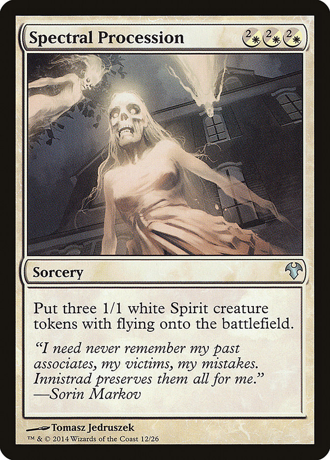 Spectral Procession [Modern Event Deck 2014] | The CG Realm