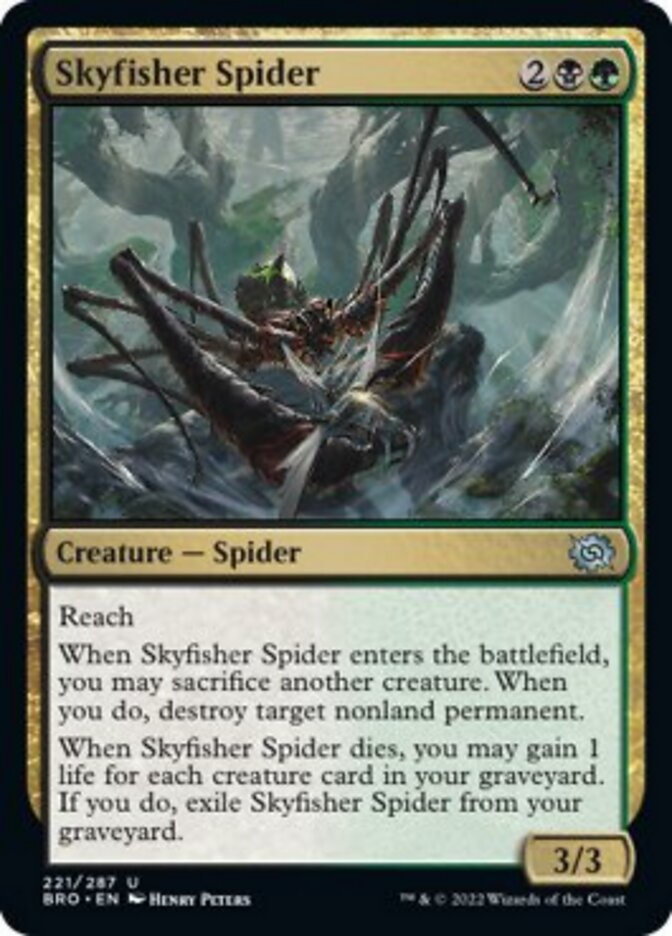 Skyfisher Spider [The Brothers' War] | The CG Realm