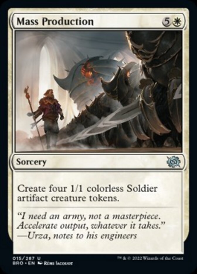 Mass Production [The Brothers' War] | The CG Realm