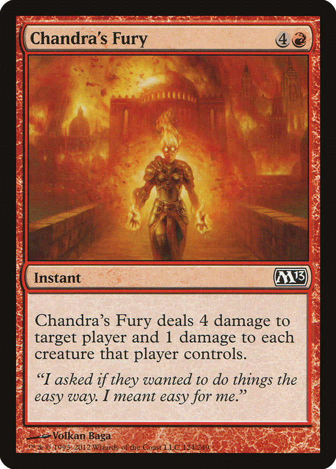 Chandra's Fury [Magic 2013] | The CG Realm