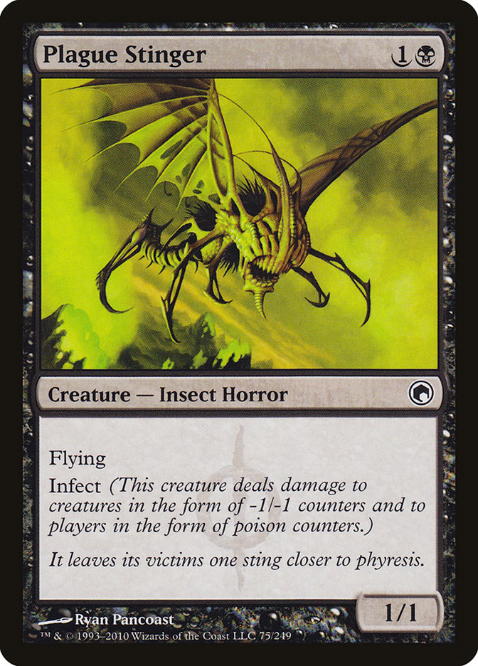Plague Stinger [Scars of Mirrodin] | The CG Realm