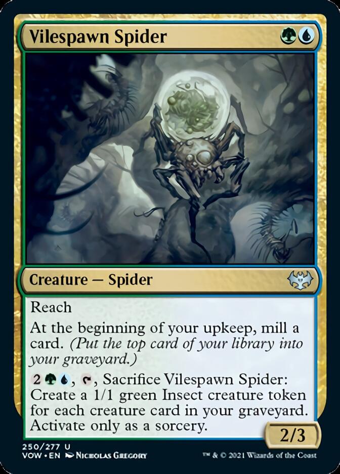 Vilespawn Spider [Innistrad: Crimson Vow] | The CG Realm