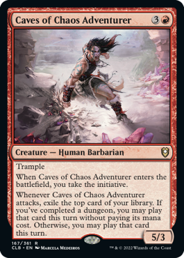 Caves of Chaos Adventurer [Commander Legends: Battle for Baldur's Gate] | The CG Realm