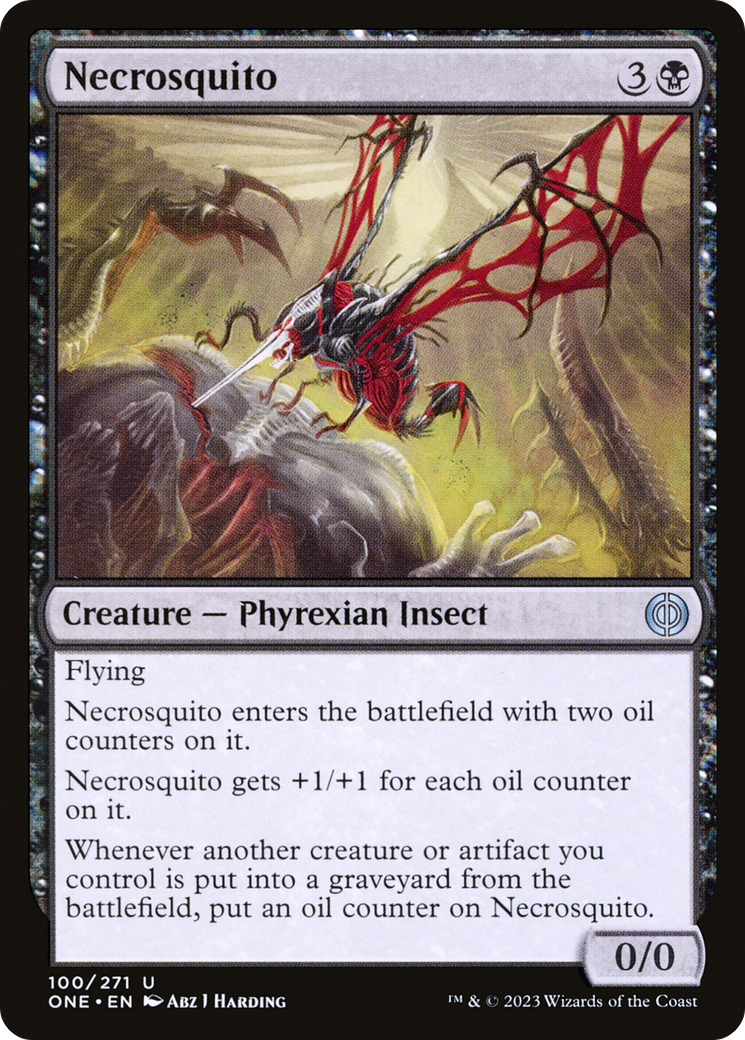 Necrosquito [Phyrexia: All Will Be One] | The CG Realm
