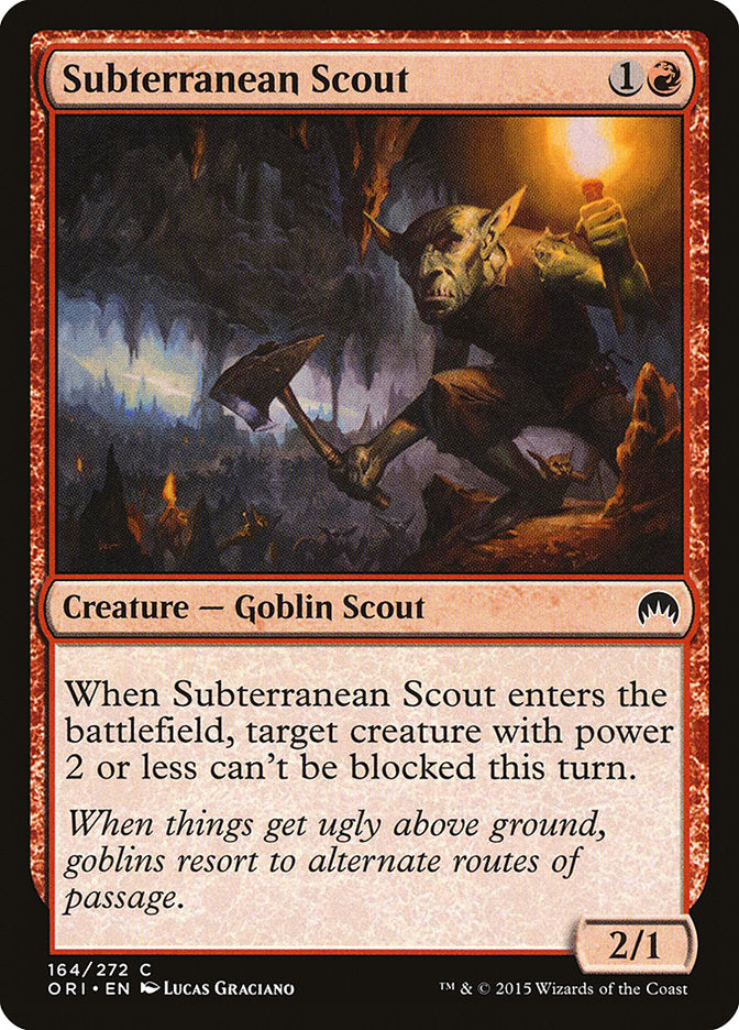 Subterranean Scout [Magic Origins] | The CG Realm