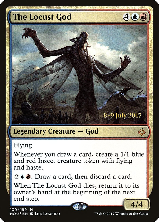 The Locust God [Hour of Devastation Prerelease Promos] | The CG Realm