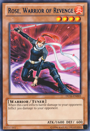 Rose, Warrior of Revenge (Blue) [DL16-EN005] Rare | The CG Realm