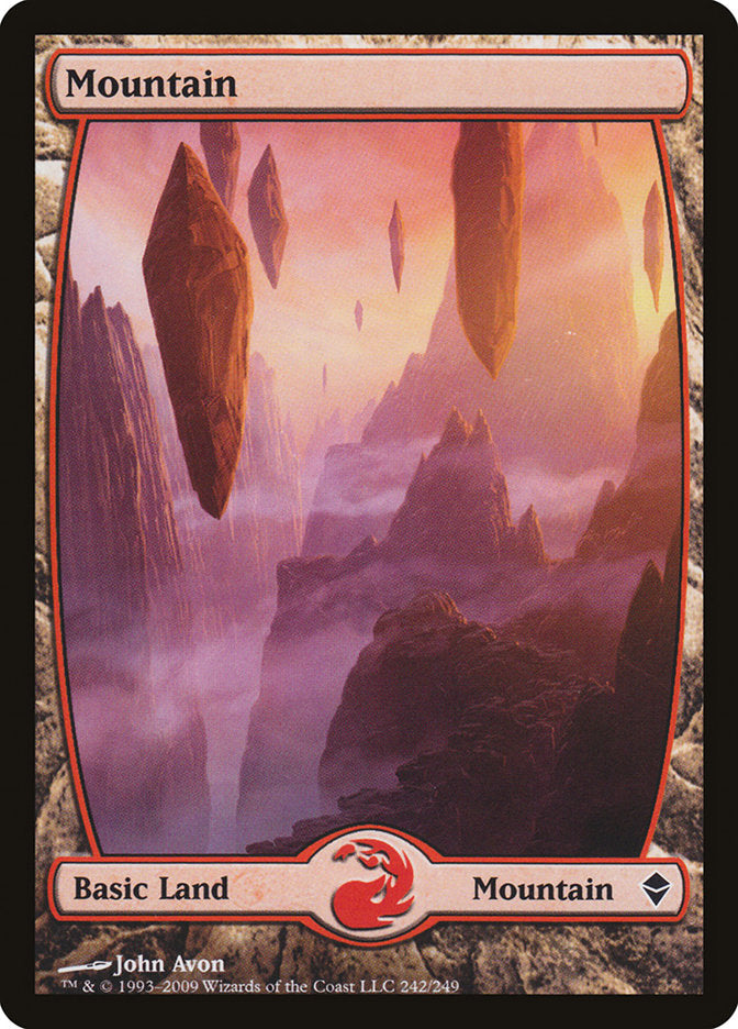 Mountain (242) [Zendikar] | The CG Realm