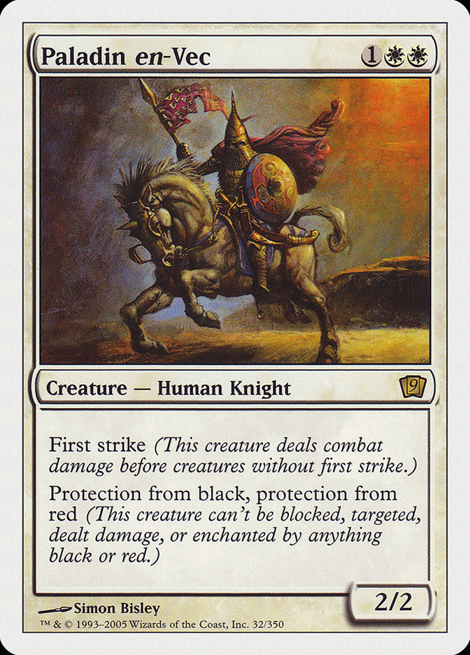 Paladin en-Vec [Ninth Edition] | The CG Realm