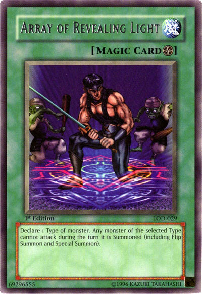Array of Revealing Light [LOD-029] Rare | The CG Realm