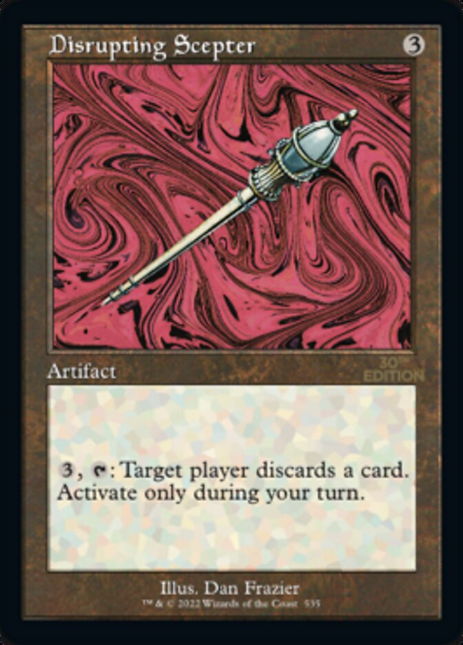 Disrupting Scepter (Retro) [30th Anniversary Edition] | The CG Realm
