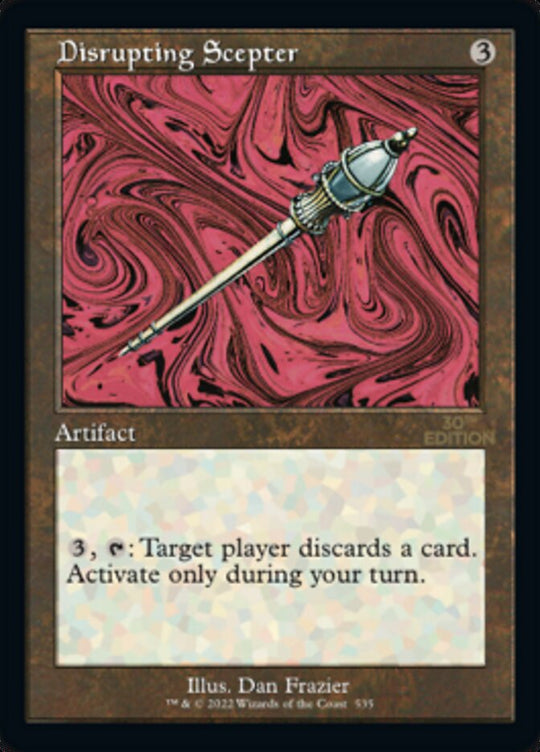 Disrupting Scepter (Retro Frame) (30A-535) - 30th Anniversary Edition