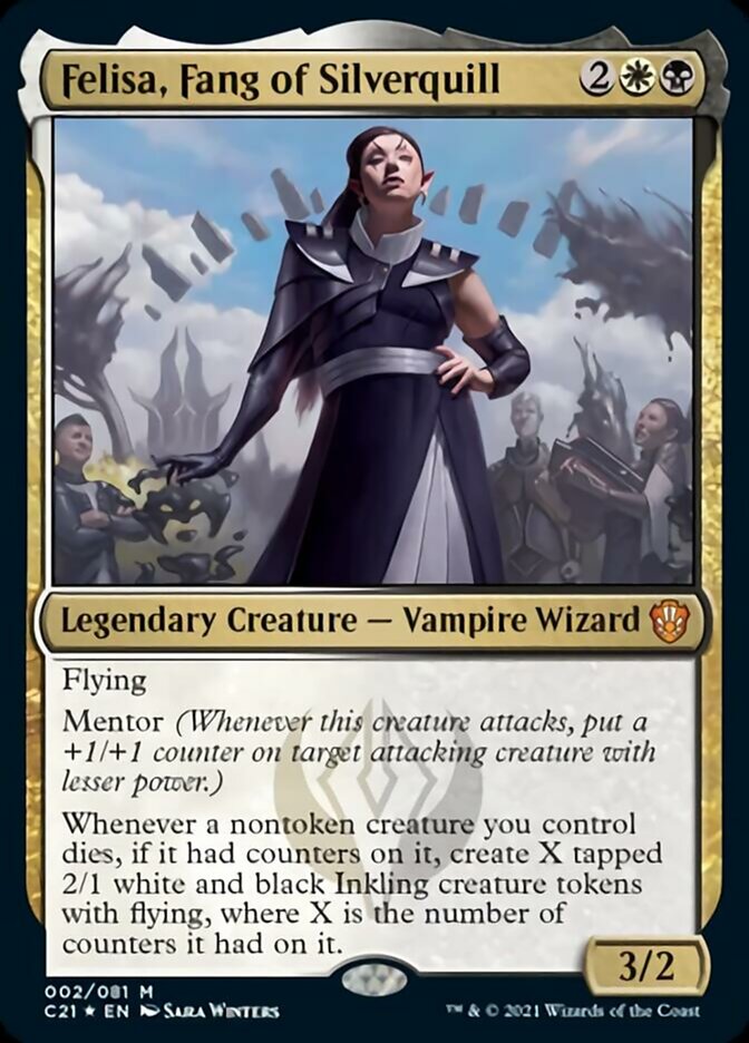 Felisa, Fang of Silverquill [Commander 2021] | The CG Realm