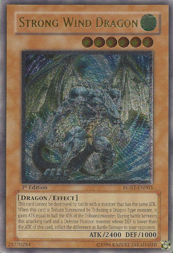 Strong Wind Dragon [RGBT-EN003] Ultimate Rare | The CG Realm