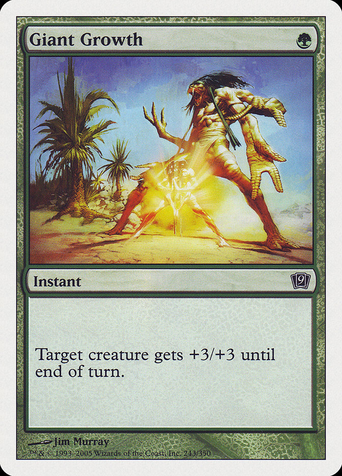 Giant Growth [Ninth Edition] | The CG Realm