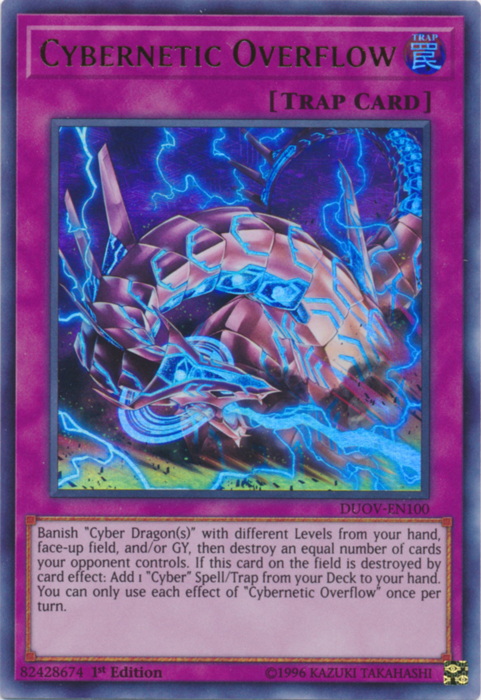 Cybernetic Overflow [DUOV-EN100] Ultra Rare | The CG Realm