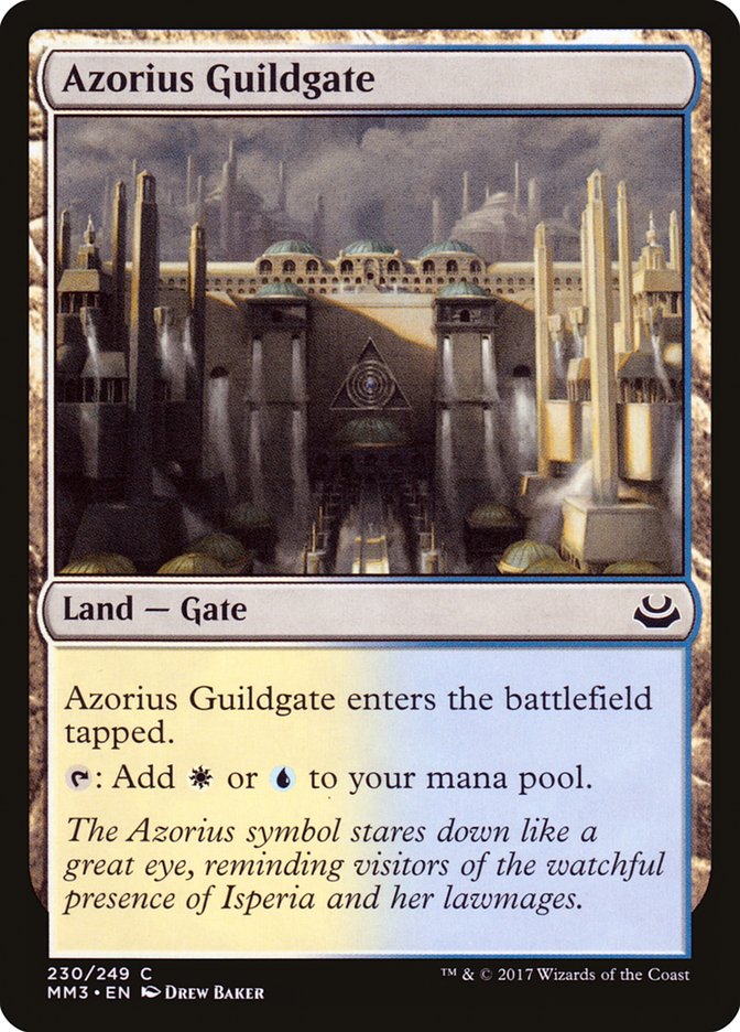 Azorius Guildgate [Modern Masters 2017] | The CG Realm