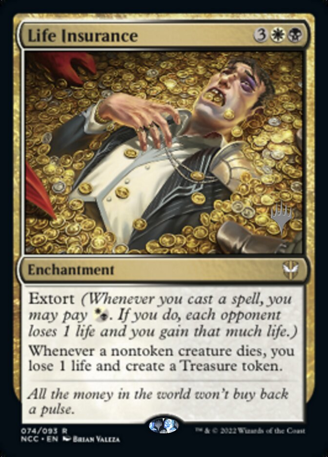 Life Insurance (Promo Pack) [Streets of New Capenna Commander Promos] | The CG Realm