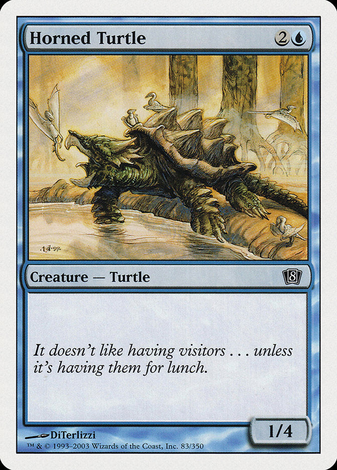 Horned Turtle [Eighth Edition] | The CG Realm