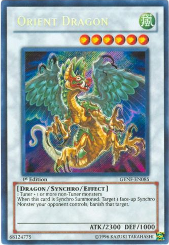 Orient Dragon [GENF-EN085] Secret Rare | The CG Realm