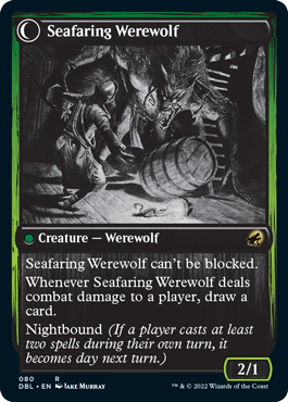 Suspicious Stowaway (DBL-080) - Innistrad: Double Feature: (Double Faced Transform)