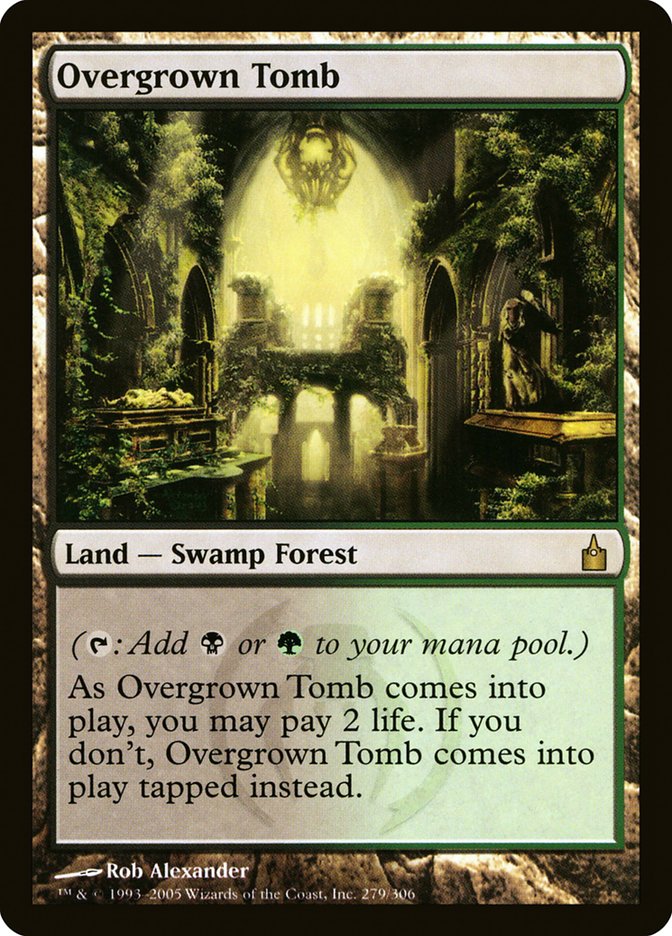 Overgrown Tomb [Ravnica: City of Guilds] | The CG Realm