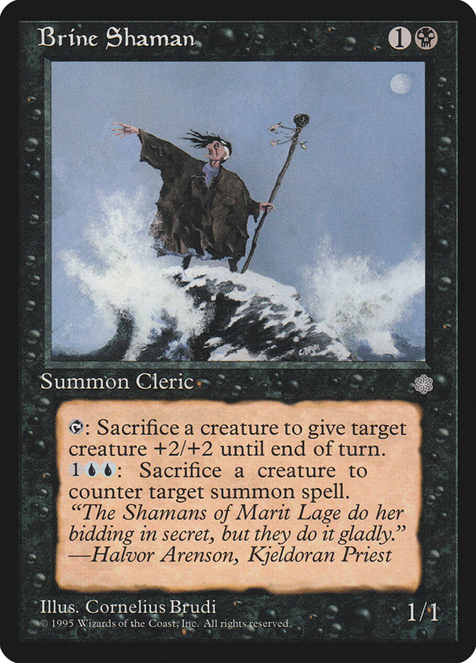 Brine Shaman [Ice Age] | The CG Realm