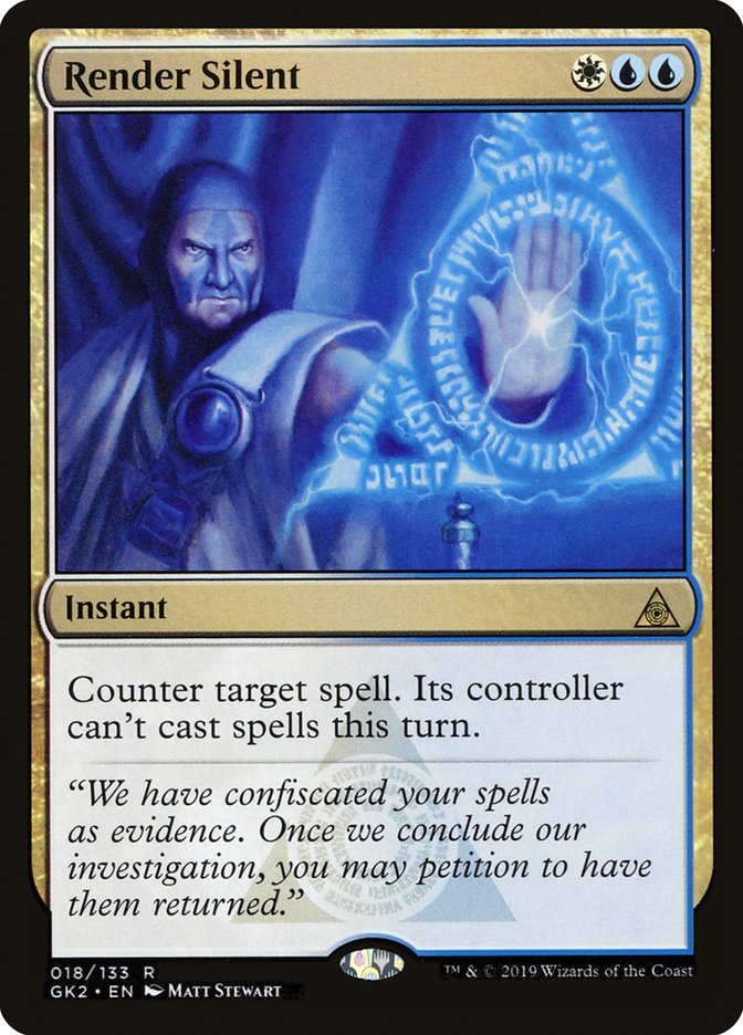Render Silent [Ravnica Allegiance Guild Kit] | The CG Realm