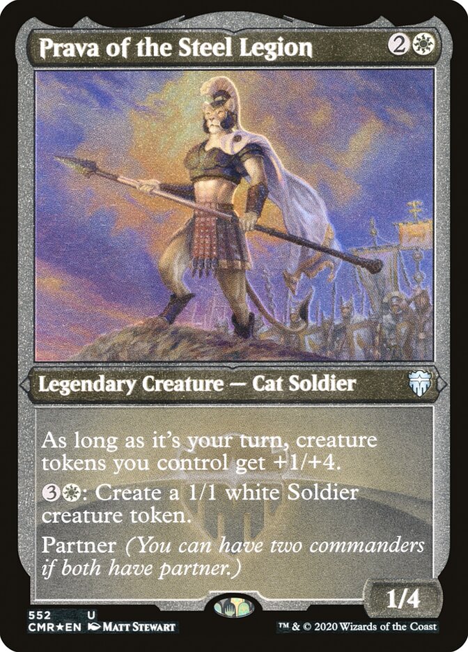 Prava of the Steel Legion (Etched) [Commander Legends] | The CG Realm