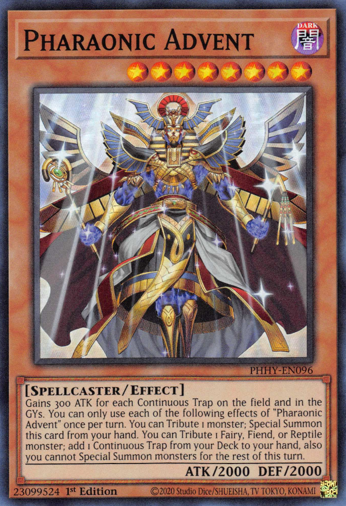 Pharaonic Advent [PHHY-EN096] Super Rare | The CG Realm