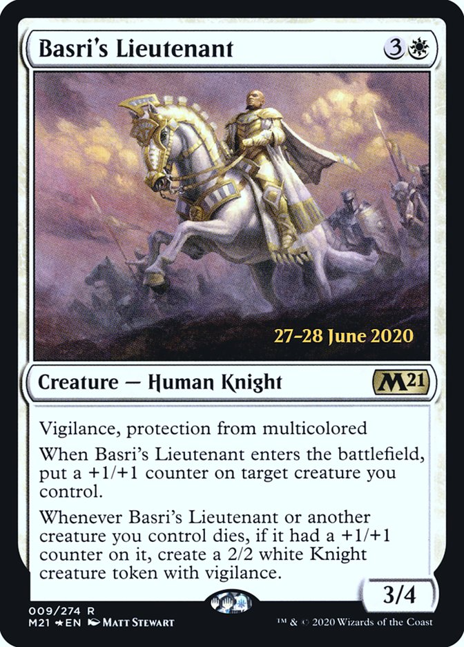 Basri's Lieutenant [Core Set 2021 Prerelease Promos] | The CG Realm