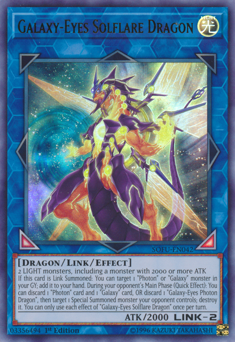 Galaxy-Eyes Solflare Dragon [SOFU-EN042] Ultra Rare | The CG Realm