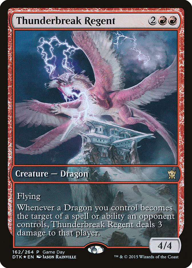 Thunderbreak Regent (Game Day) [Dragons of Tarkir Promos] | The CG Realm