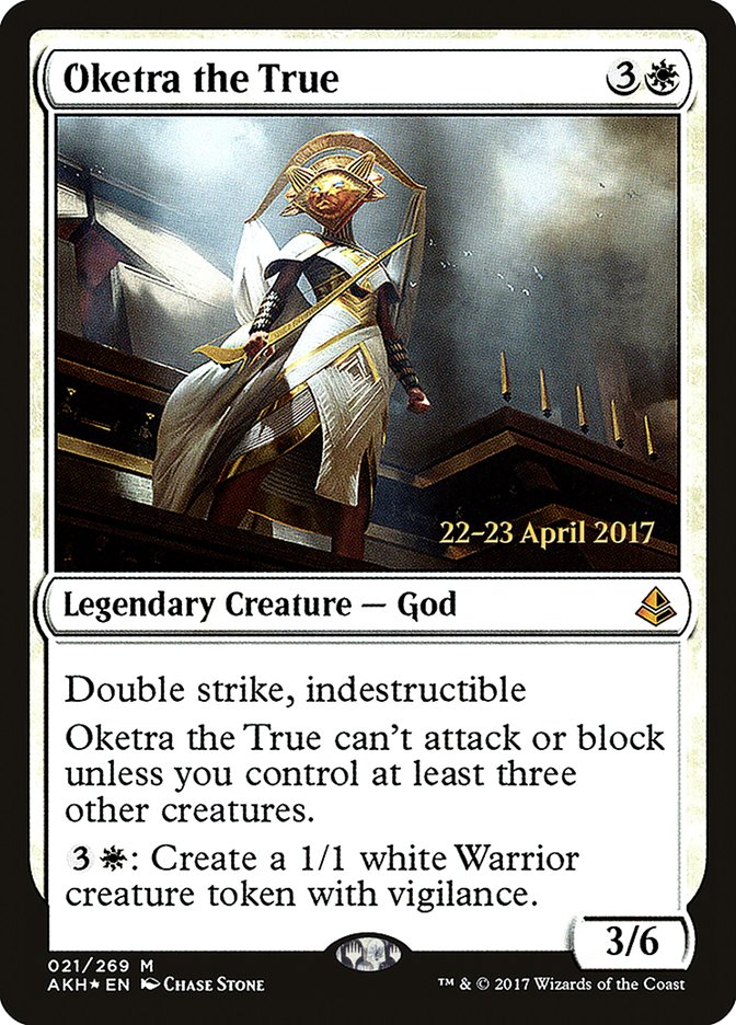 Oketra the True [Amonkhet Prerelease Promos] | The CG Realm