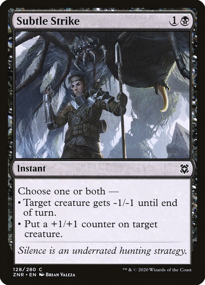 Subtle Strike [Zendikar Rising] | The CG Realm