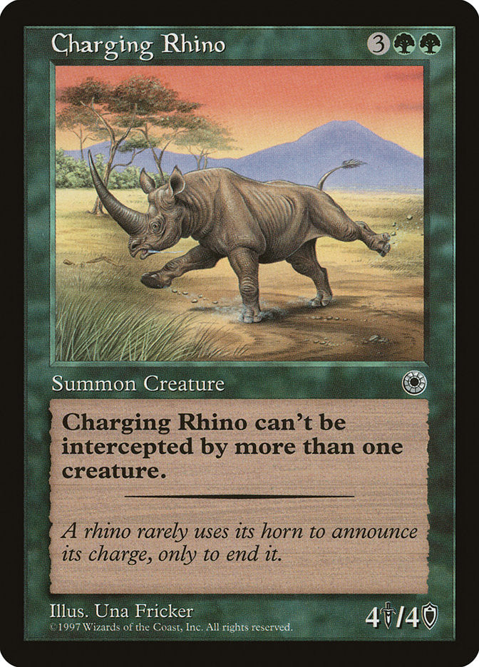 Charging Rhino [Portal] | The CG Realm