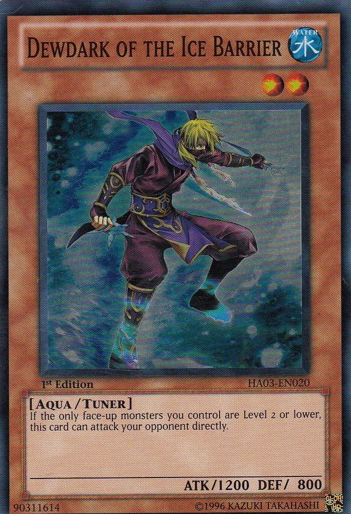 Dewdark of the Ice Barrier [HA03-EN020] Super Rare | The CG Realm