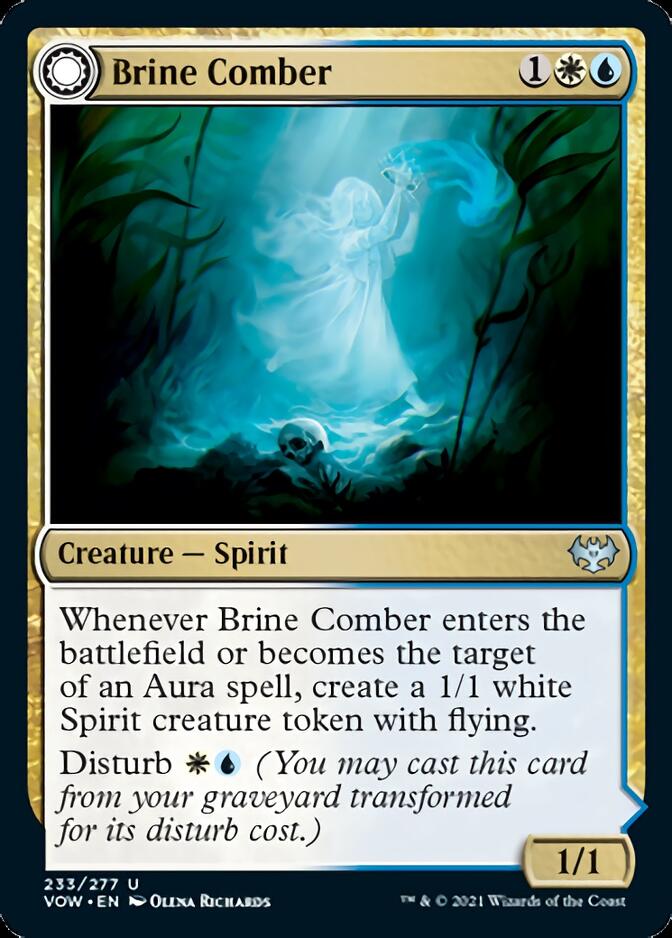 Brine Comber (VOW-233) - Innistrad: Crimson Vow: (Double Faced Transform)