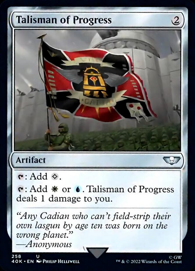 Talisman of Progress [Warhammer 40,000] | The CG Realm