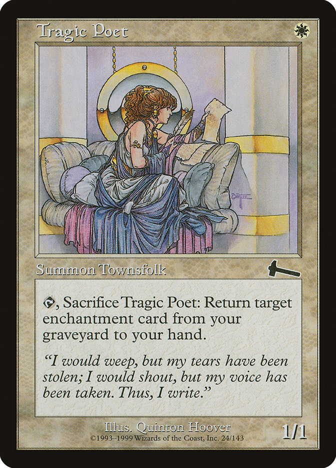 Tragic Poet [Urza's Legacy] | The CG Realm