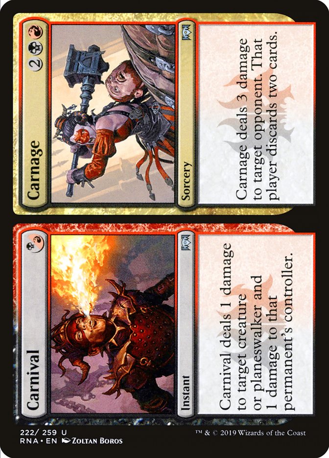 Carnival // Carnage [Ravnica Allegiance] | The CG Realm