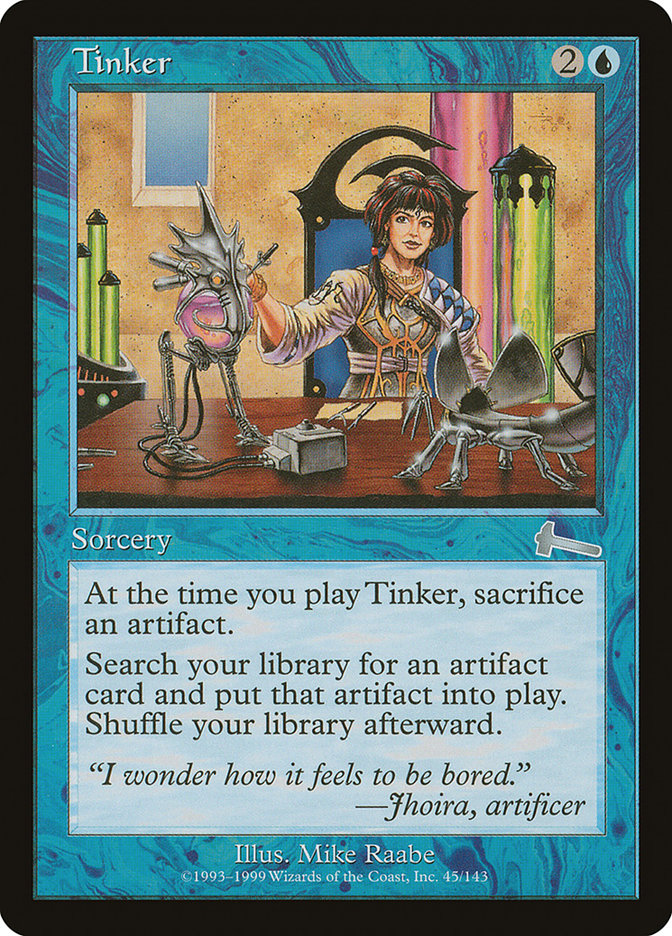 Tinker [Urza's Legacy] | The CG Realm