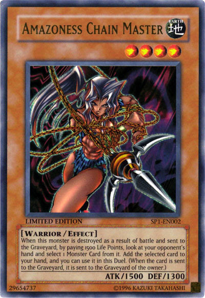 Amazoness Chain Master [SP1-EN002] Ultra Rare | The CG Realm