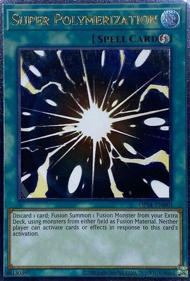 Super Polymerization [OP14-EN001] Ultimate Rare | The CG Realm