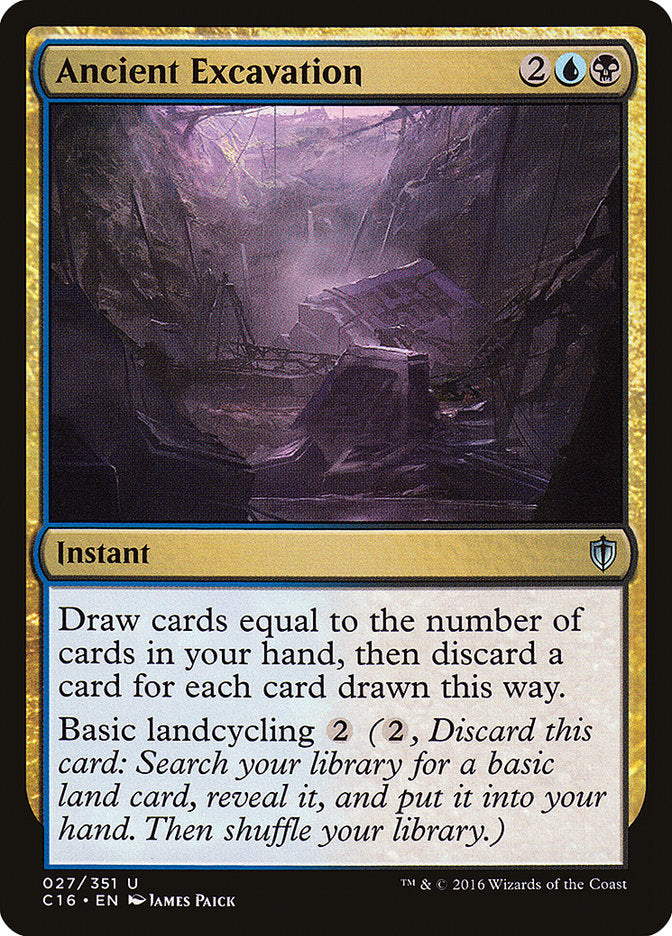 Ancient Excavation [Commander 2016] | The CG Realm